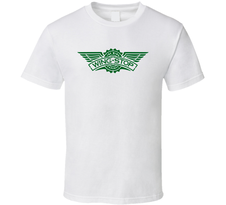 Wingstop Fast Food Restaurant Distressed Look T Shirt Wingstop Fast Food Restaurant Distressed Look T Shirt