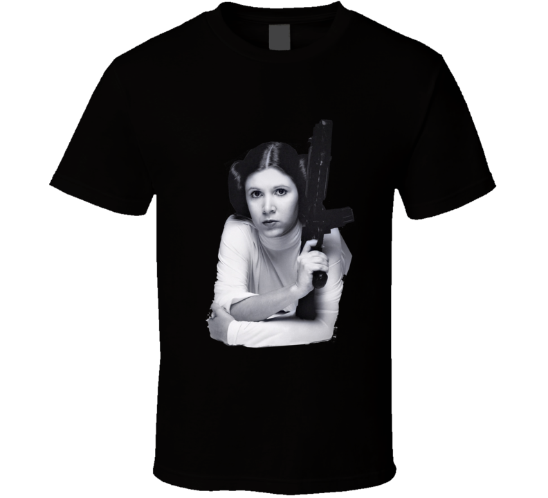 Princess Leia Star Wars leia organa carrie fisher rip t-shirt t shirt tee b