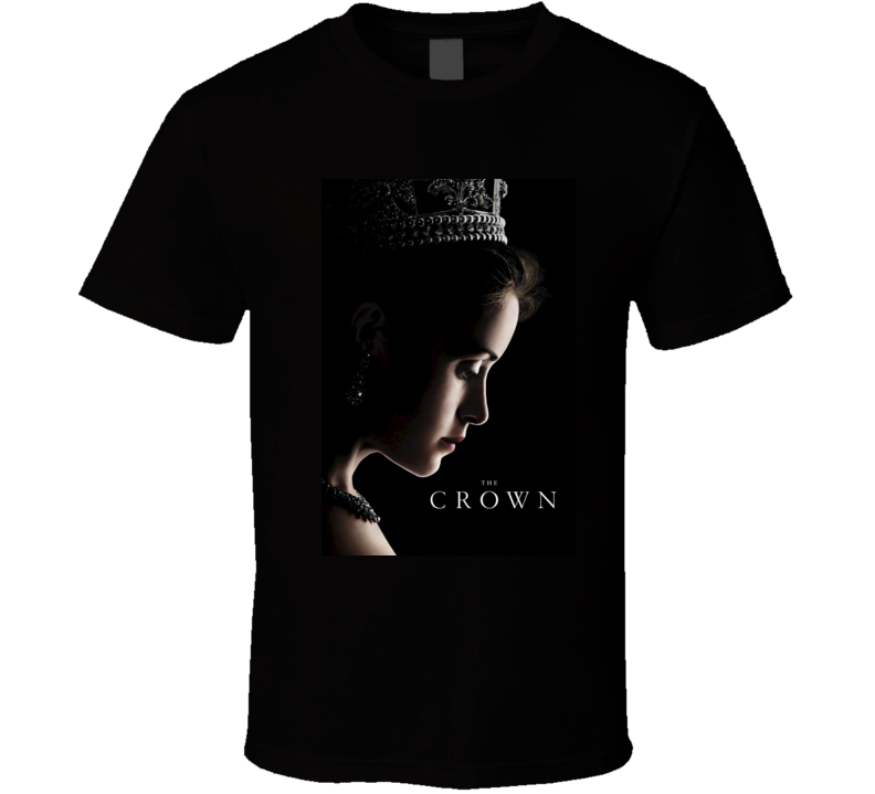 The Crown netflix tv series t shirt