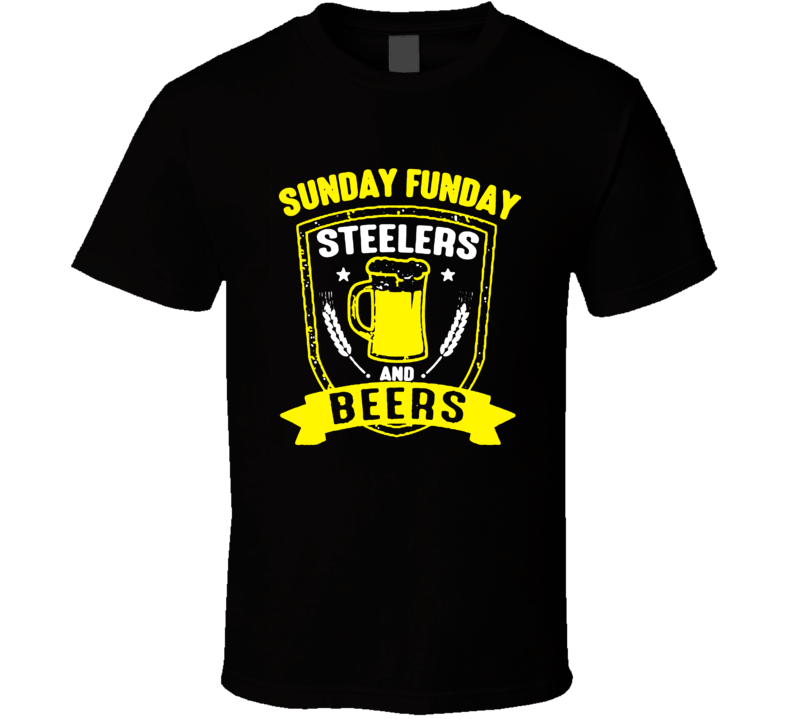 sunday funday steeler beer t shirt sunday funday steeler beer t shirt