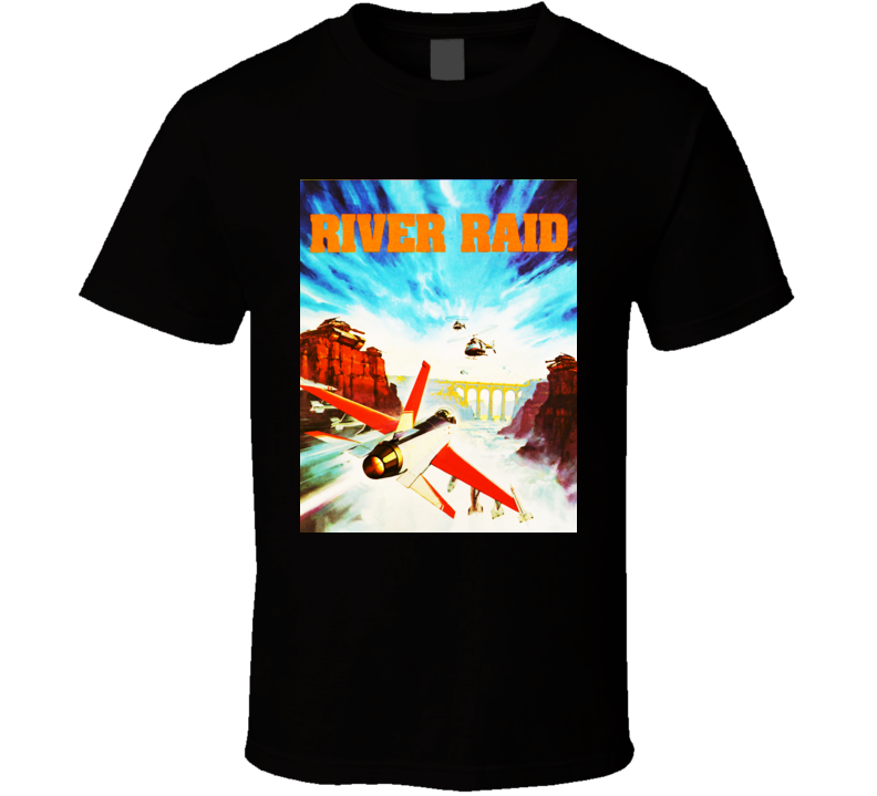 Atari River Raid Box Art 1b T Shirt