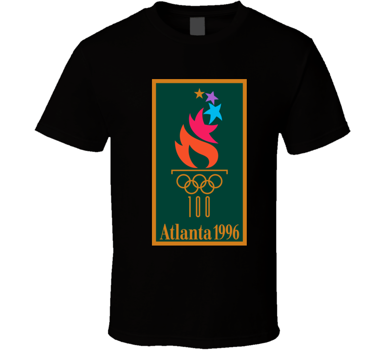 Atlanta 1996 Summer Olympics 100 Years  T Shirt