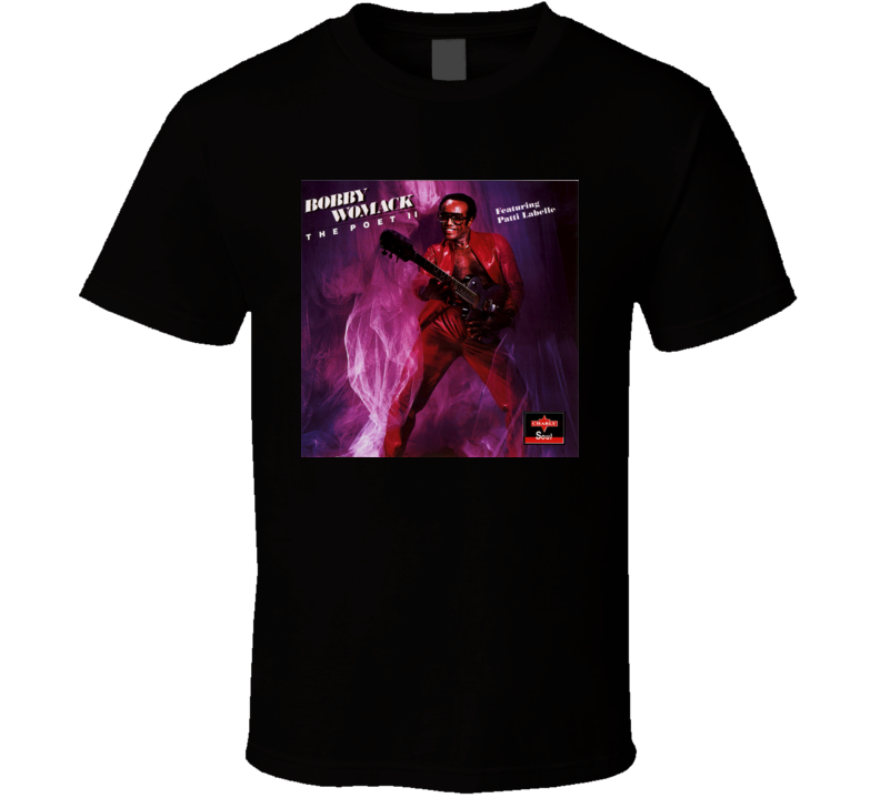 Bobby Womack Poet 2 Album Cover T shirt