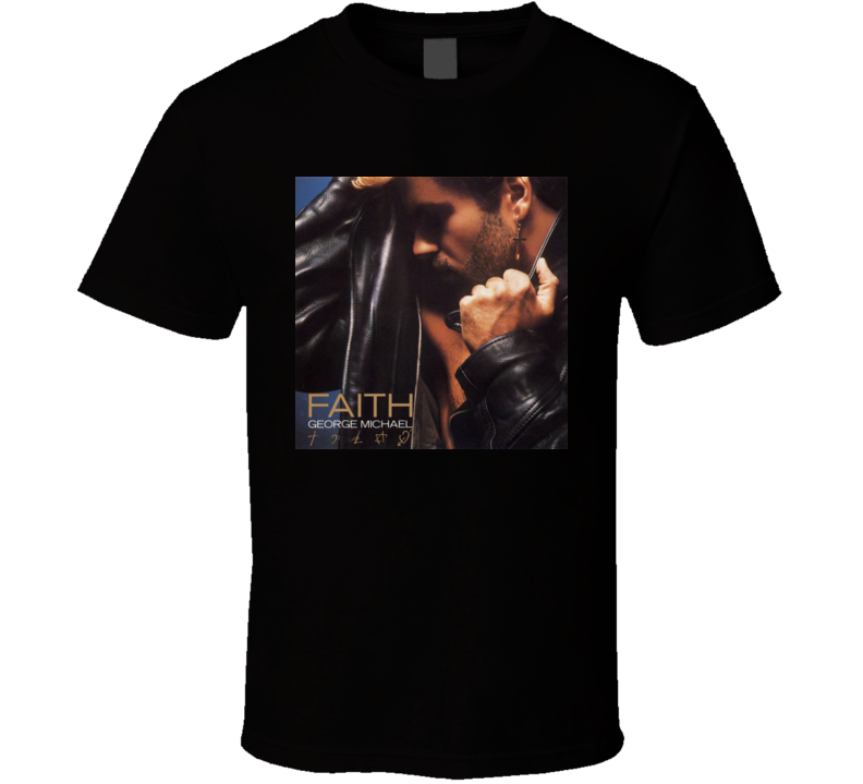 George Michael Faith Album Cover Image T shirt