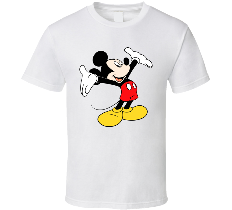 Mickey Mouse to even rustic graphic T shirt