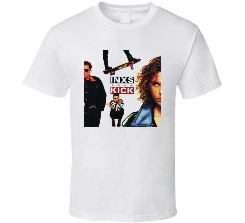 INXS Kick Album Cover T shirt