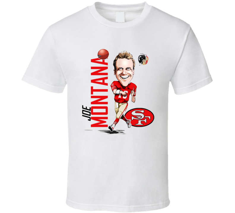 Joe Montana San Francisco Football T shirt