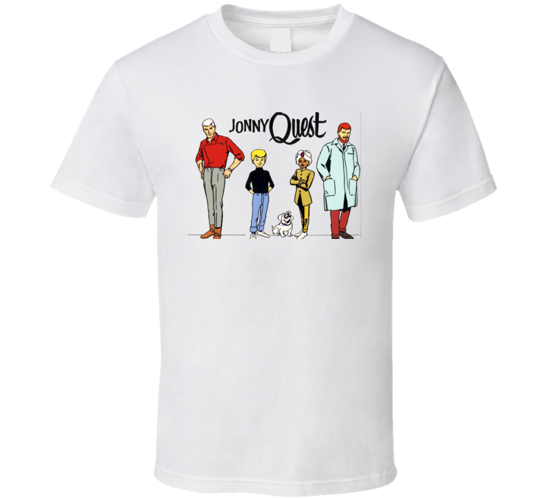 Jonny Quest Retro Cartoon T shirt