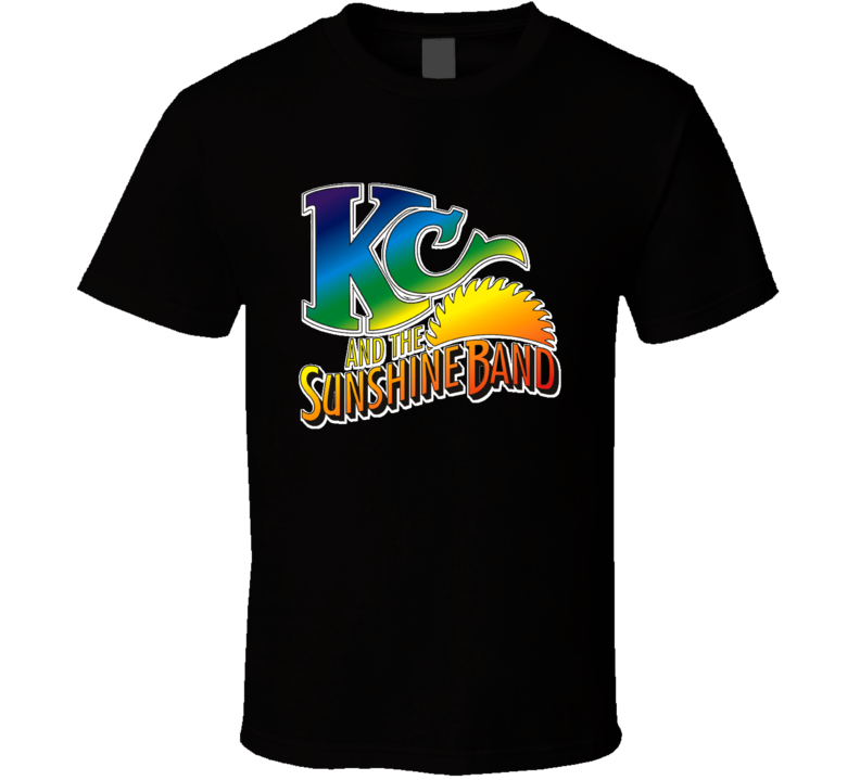 KC & Sunshine Band 70s Funk Disco Old School Music T shirt