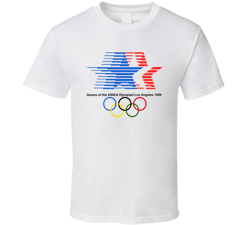 Los Angeles 1984 Summer Olympics T shirt Los Angeles 1984 Summer Olympics T shirt