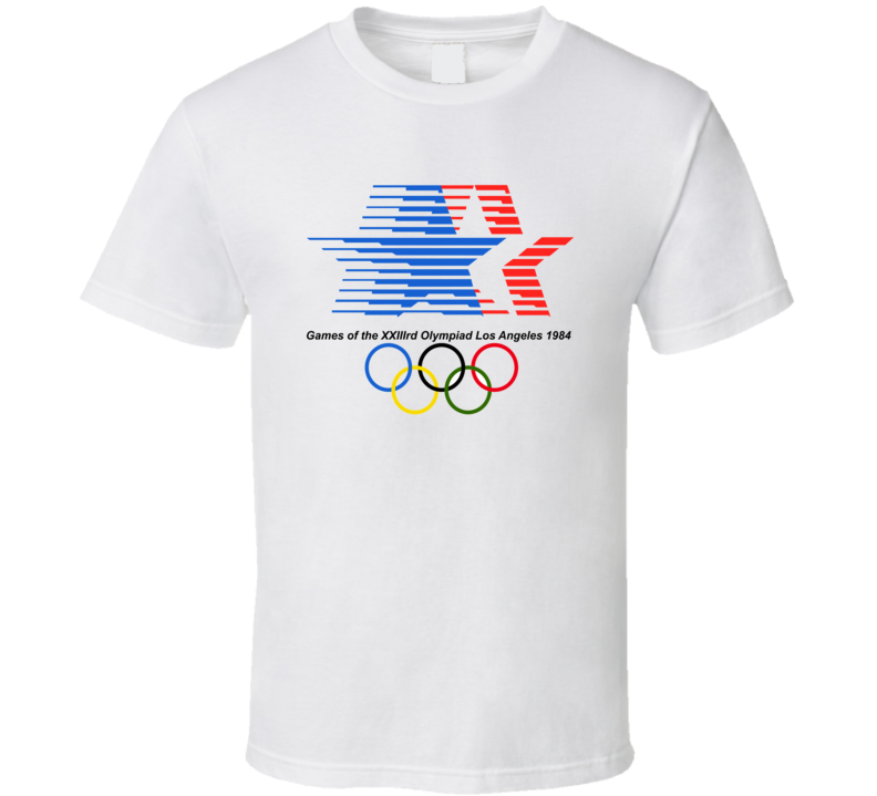 Los Angeles 1984 Summer Olympics T shirt