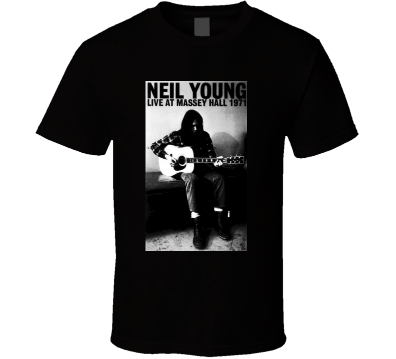 Neil Young Live Massey Hall Music T shirt