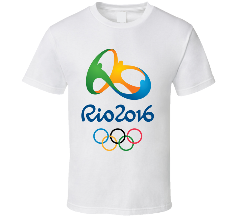 Rio De Janeiro 2016 Summer Olympics Cool Logo T shirt