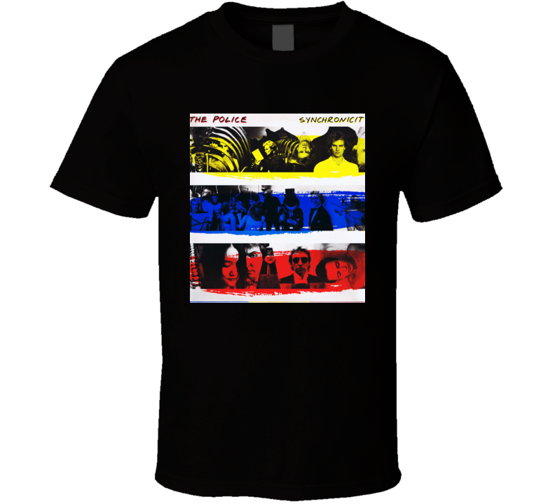 The Police Synchronicity Album Cover T shirt