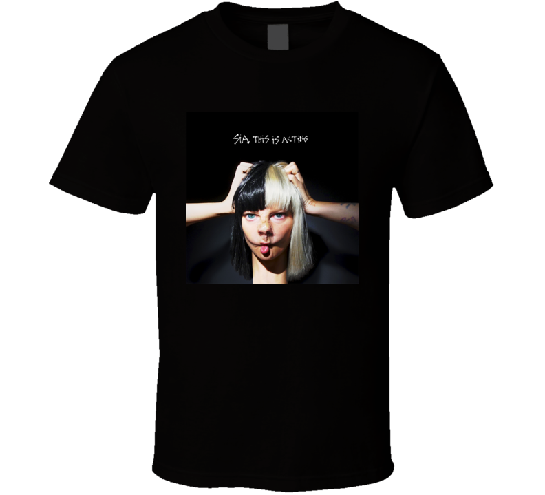 Sia This Is Acting Album T shirt Sia This Is Acting Album T shirt