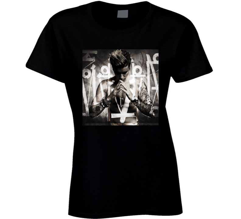 Justin Bieber Purpose album ladies t shirt