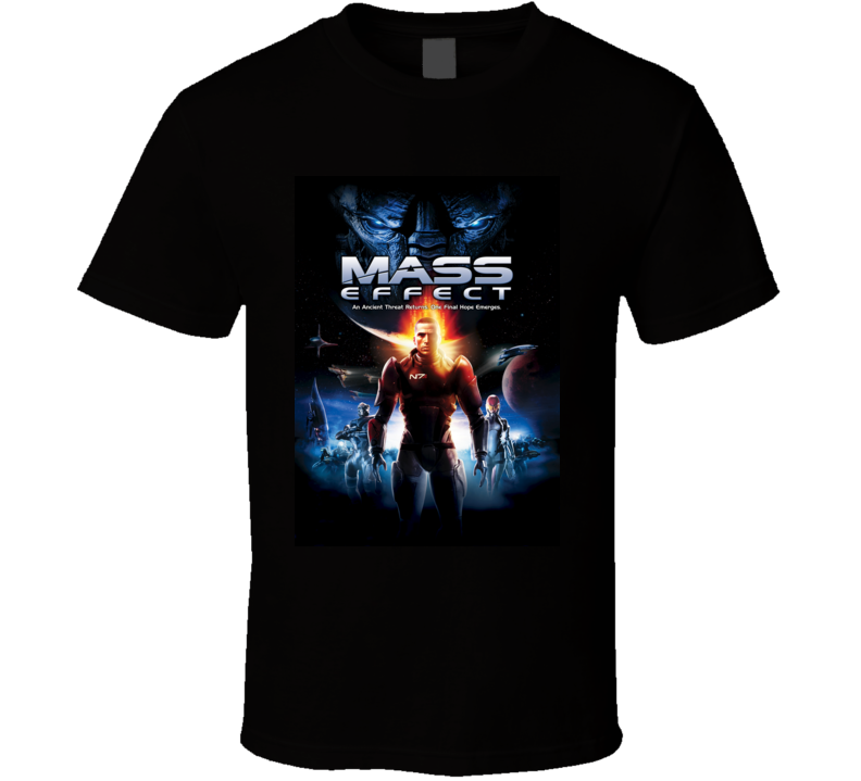 mass effect games t shirt