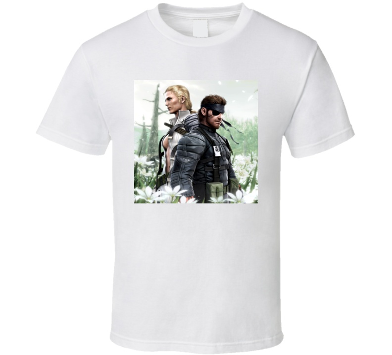 metal gear solid 3 snake eater games t shirt metal gear solid 3 snake eater games t shirt