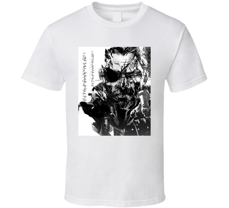 metal gear solid v games t shirt