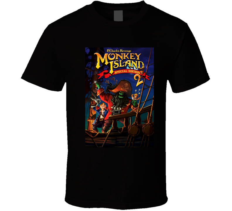 Monkey Island 2 games t shirt Monkey Island 2 games t shirt