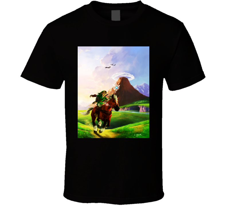 zelda ocarina of time games t shirt zelda ocarina of time games t shirt