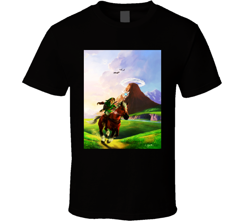 zelda ocarina of time games t shirt