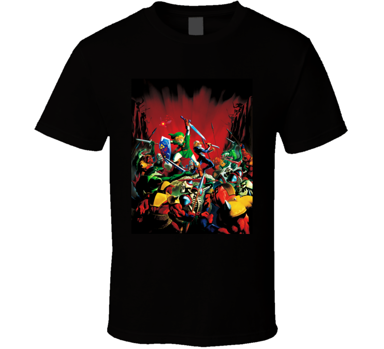 zelda legend ocarina of time games t shirt zelda legend ocarina of time games t shirt