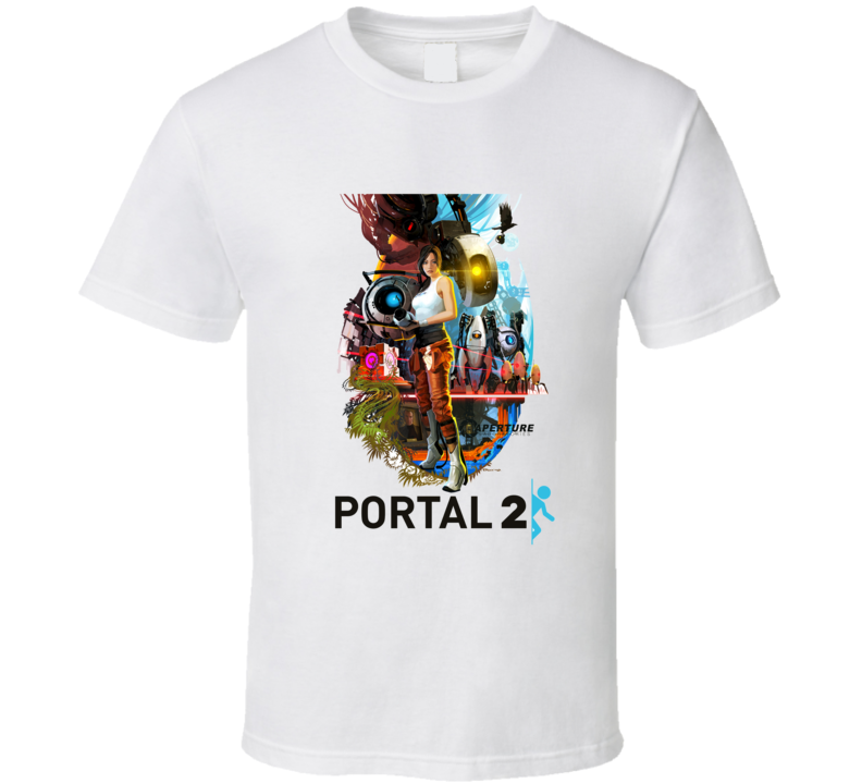 portal 2 games t shirt