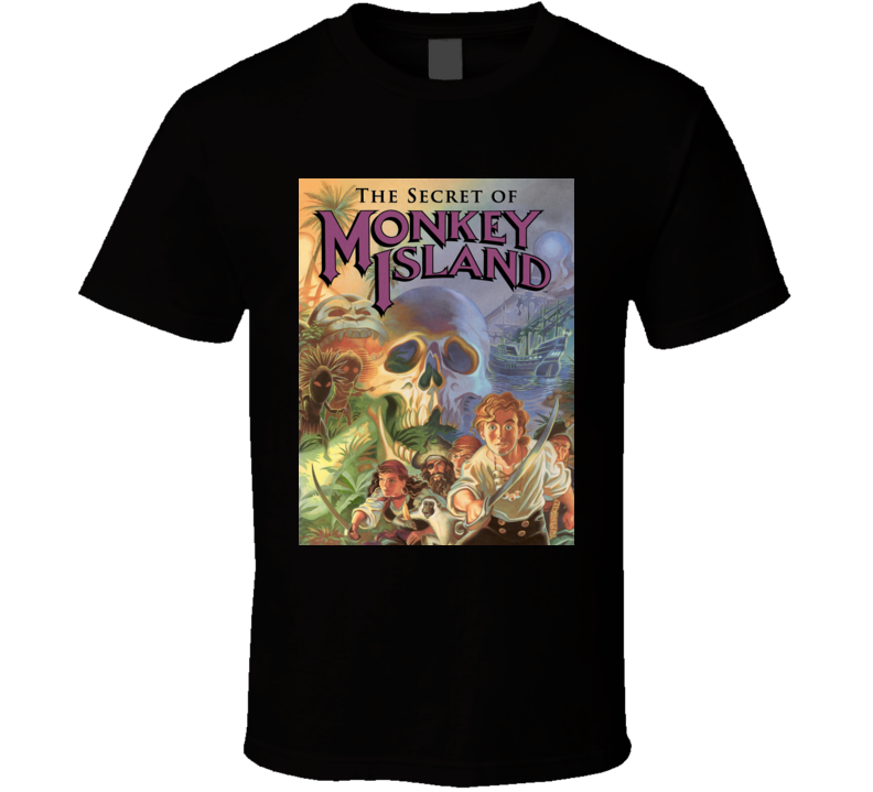 secret of monkey island games t shirt secret of monkey island games t shirt