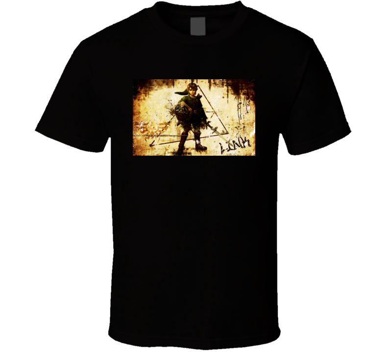 the legend of zelda games t shirt