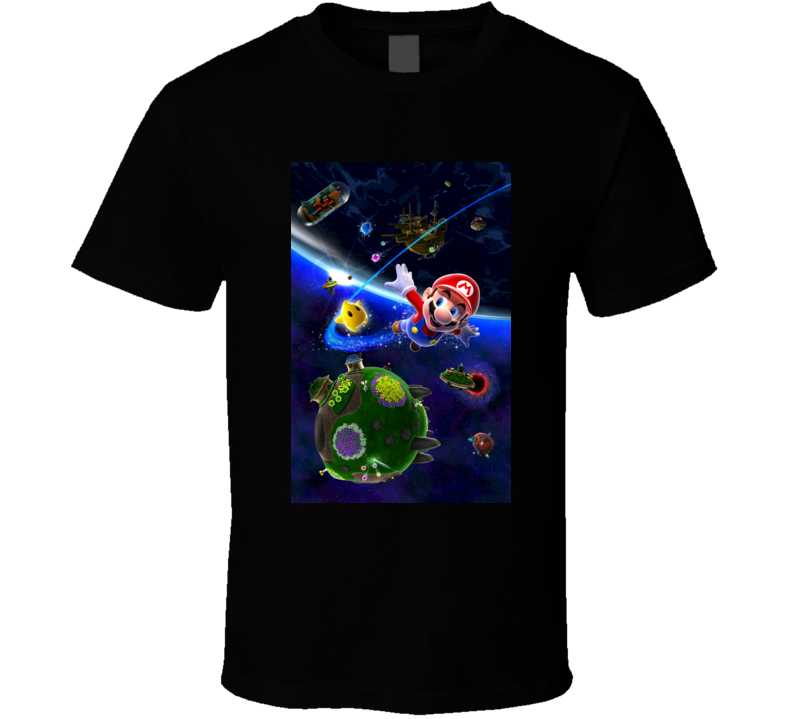 super mario galaxy 2 games t shirt