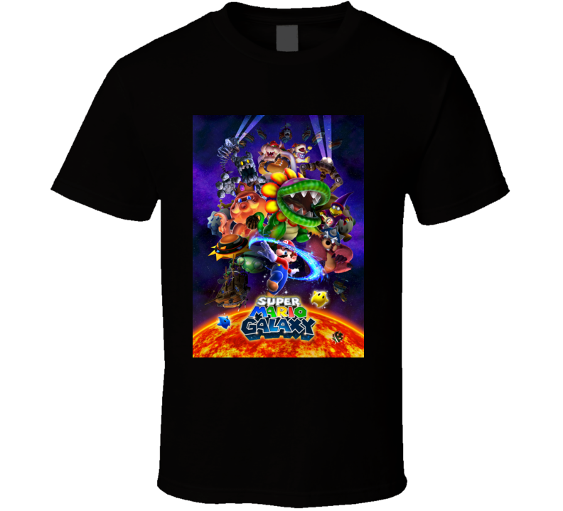 super mario galaxy 2 b games t shirt