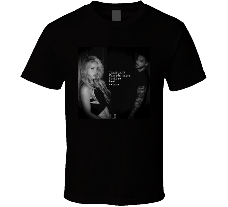 Chantaje Shakira Maluma t shirt