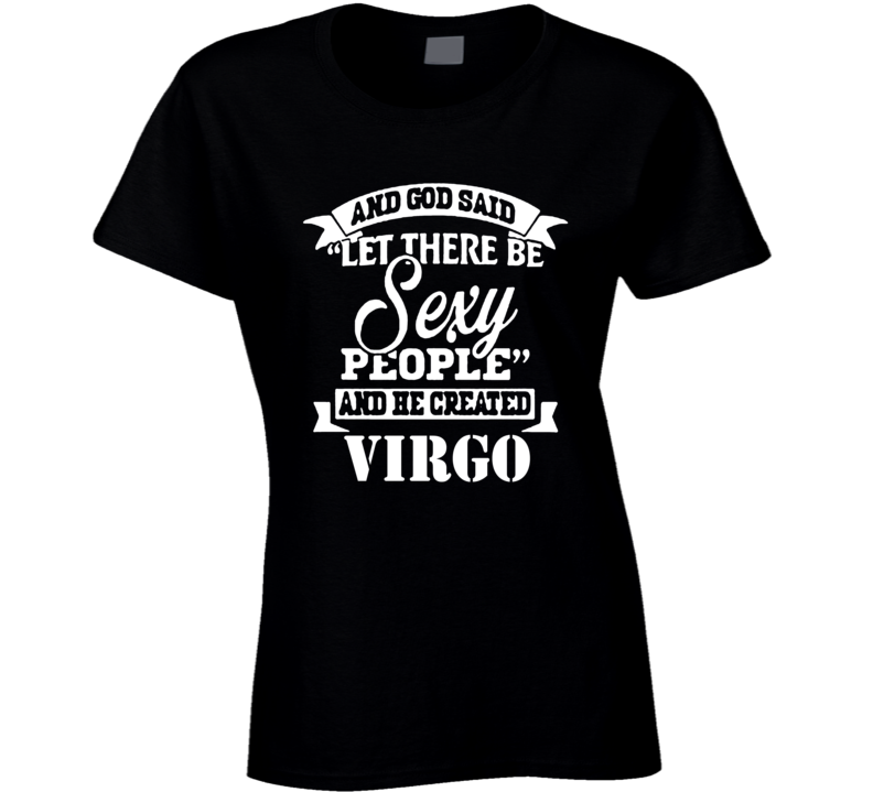 cute sexy virgo zodiac women ladies t shirt