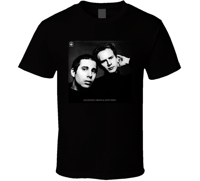 Simon Garfunkel Bookends Album T Shirt