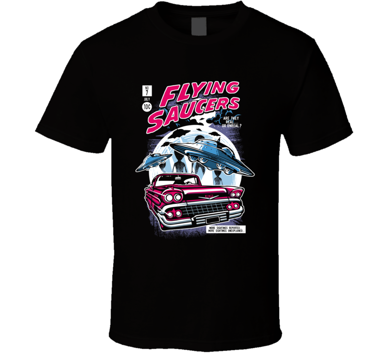 Ufo Flying Saucers T-shirt Ufo Flying Saucers T-shirt