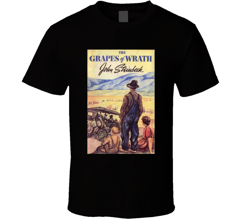 Grapes Of Wrath Novel Tshirt Steinbeck