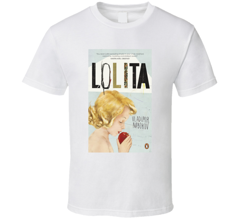 Vladimir Nabokov Lolita Novel Cover T Shirt