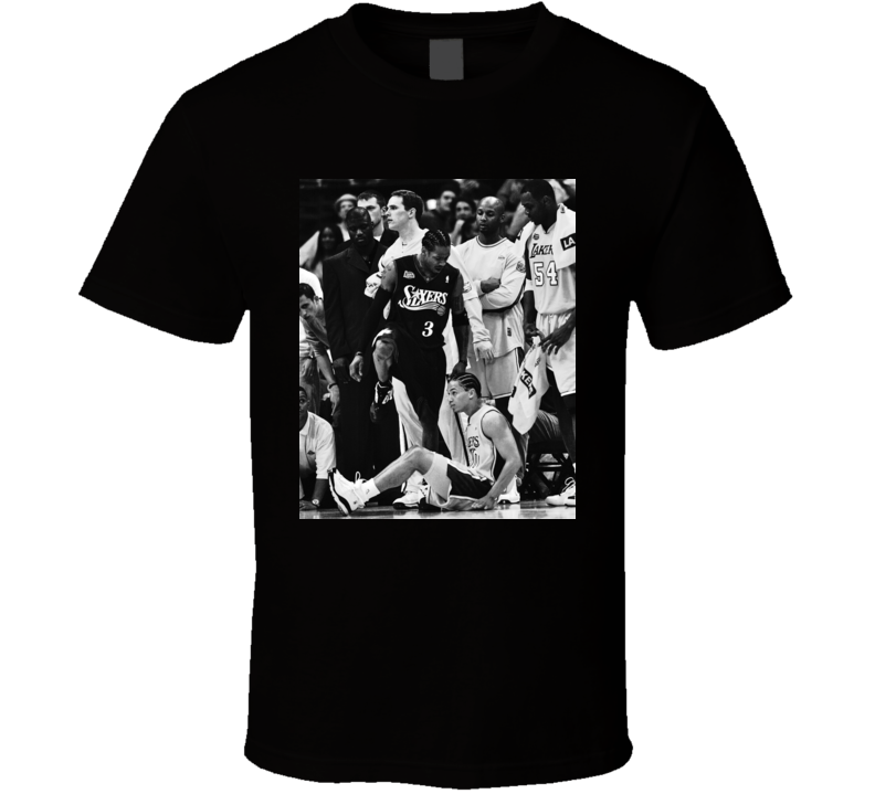 Allen Iverson Steps Over Tyronn Lue T Shirt Allen Iverson Steps Over Tyronn Lue T Shirt