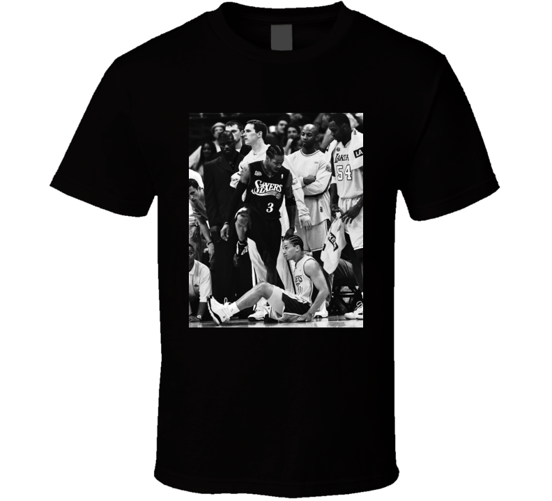 Allen Iverson Steps Over Tyronn Lue T Shirt