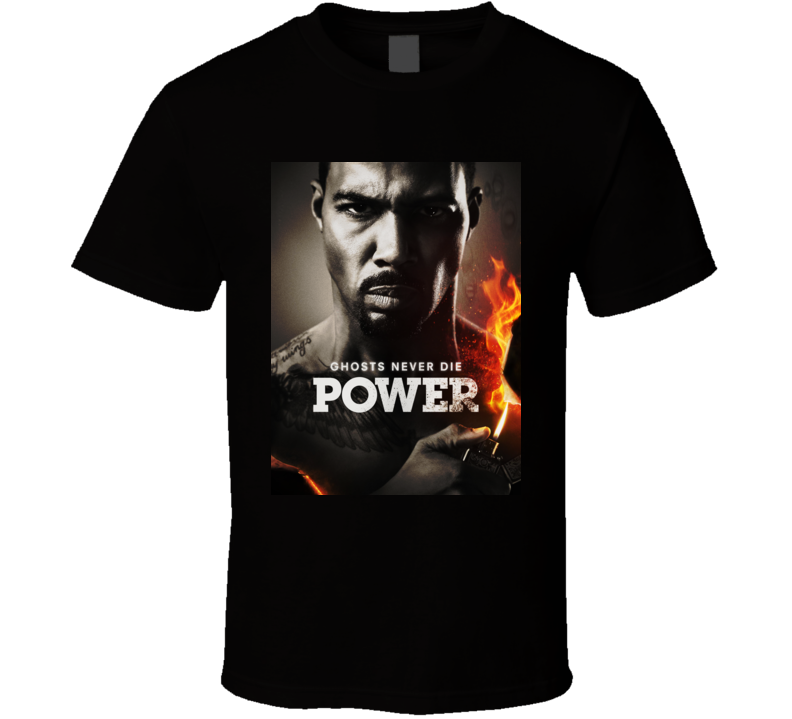 Starz Power James St Patrick Ghost Never Die T Shirt Starz Power James St Patrick Ghost Never Die T Shirt