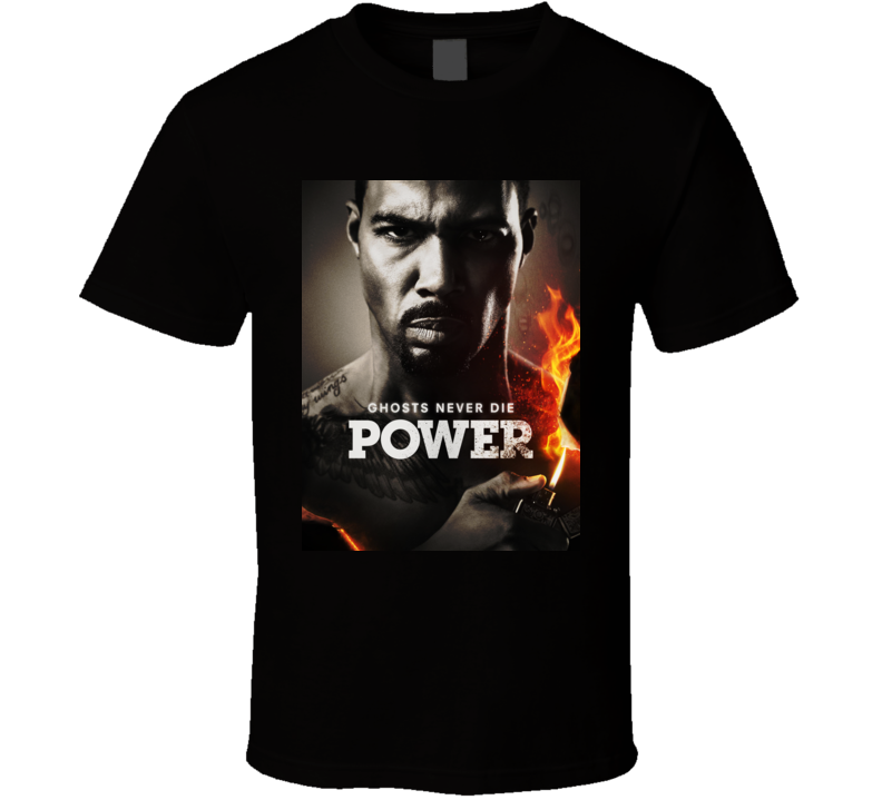 Starz Power James St Patrick Ghost Never Die T Shirt