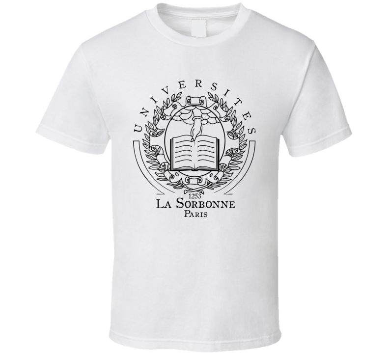 Universite Paris Sorbonne Logo T Shirt