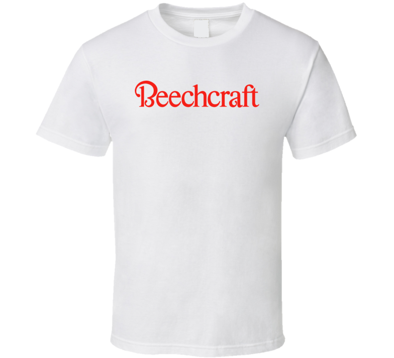 Vintage Beechcraft Aviation Logo T Shirt