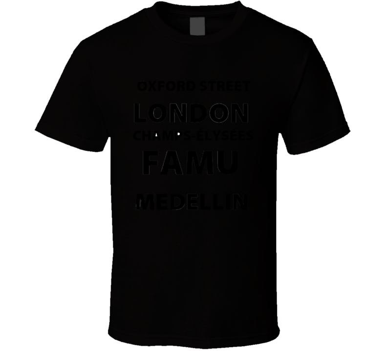 Oxford Street Famu Medellin T Shirt