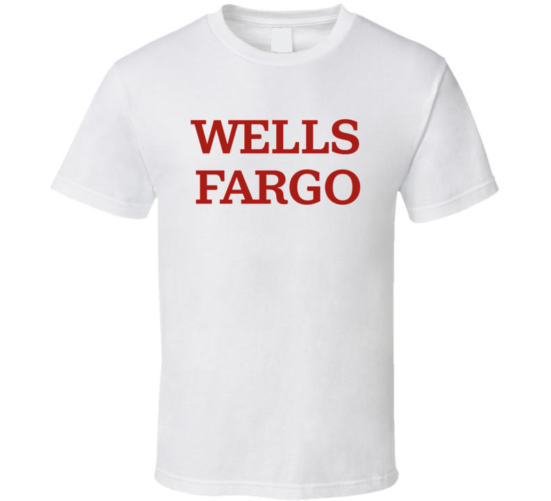 Wells Fargo Logo T Shirt