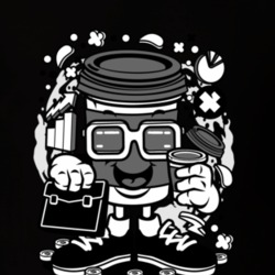 Coffee Cup Businessman T Shirt 39299822