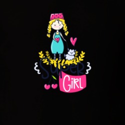 Cute Cartoon Girl T Shirt 39299832