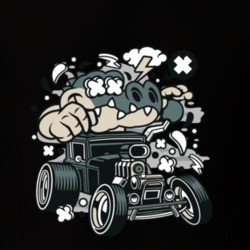 Crocodile Hotrod T Shirt 39299835