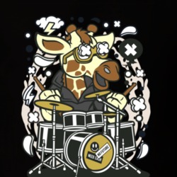 Girrafe Drummer T Shirt 39299934